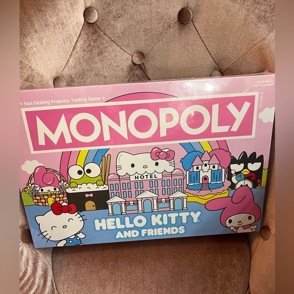 HELLO Kitty Monopoly Limited Edition Board Game - Picture 1 of 3